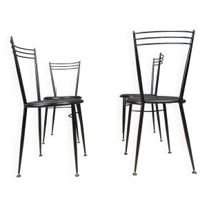 Chaises de salle à manger vintage par Calligaris, années 1980