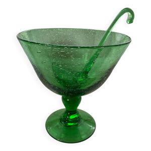 Coupe, service à punch Biot vintage