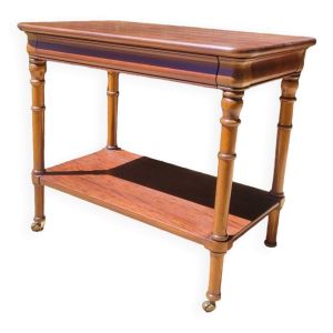 Console d'appoint à roulettes - rénovée