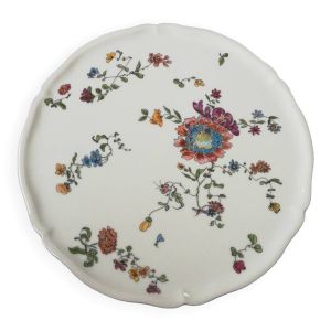 Plat à gâteau porcelaine Upery