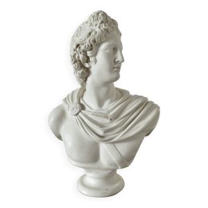 Buste en plâtre ''Apollon'', début XXème
