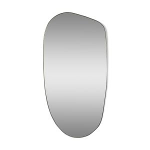 Miroir laiton doré 190x95cm forme organique