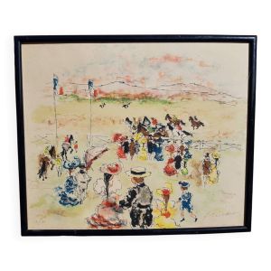 Lithographie Urbain Huchet (Signée et numérotée)