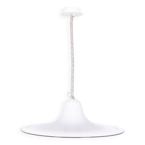 Lampe à suspension en verre de Murano Leucos par Renato Toso, Italie, années 1970 Leucos Murano