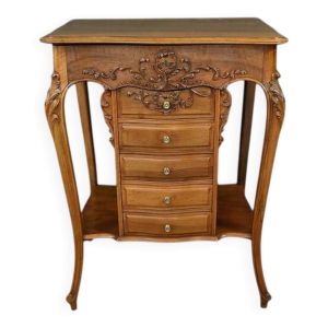 Table de Salon en Noyer, style Louis XV – Début XXe