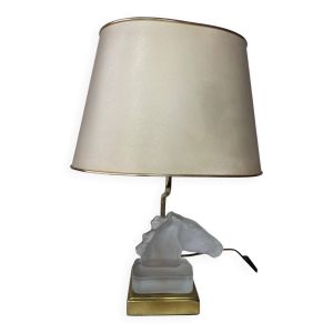 Lampe Le Dauphin tête de cheval