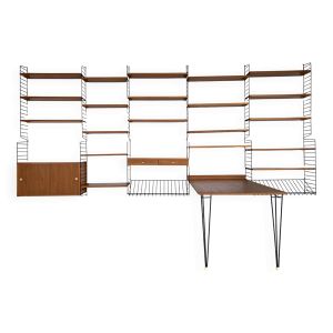 Système String par Nisse Strinning pour String Design AB, Suède années 60