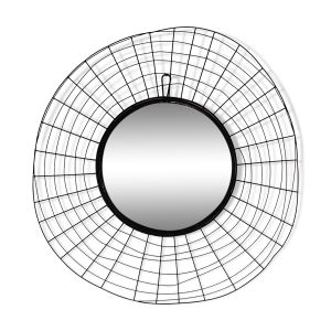 Miroir design en fer forgé  - format moyen