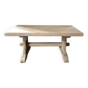 Table basse monastère en chêne massif