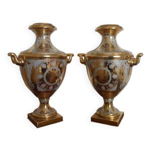 grande paire de vase Médicis
