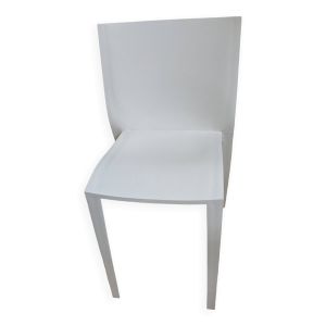 Chaise design blanche slick slick par Philippe Starck xo