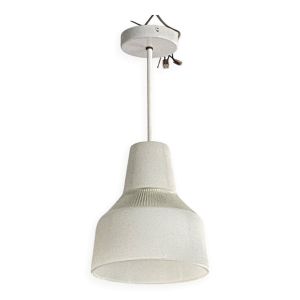 Suspension ancienne holophane 1950 décoration industrielle LAMP-7460