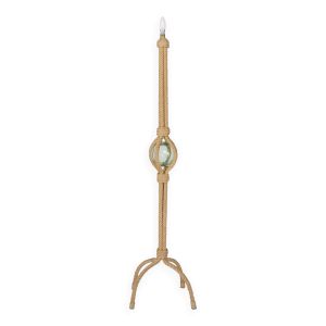 Lampadaire en corde