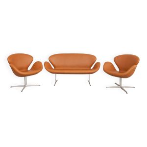 Arne Jacobsen Ensemble chaise et canapé Swan