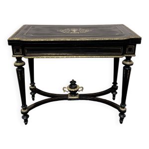 Console de jeu pliante d'époque Napoléon III