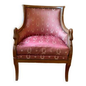 Fauteuil bergère de style Empire