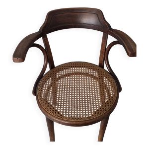 Chaise de S.A.M Thonet 1950 cannage