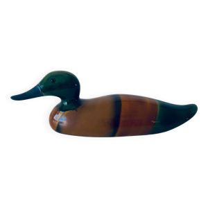 Grand canard en céramique