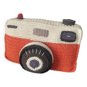 Coussin Appareil Photo Anne Claire-Petit
