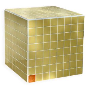 Table basse cube en céramique