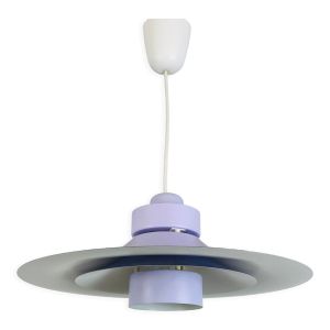 Suspension scandinave Horn 755 années 60 space age mauve