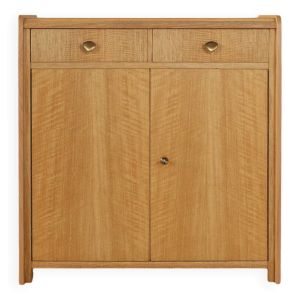 Buffet en placage de frêne, années 50