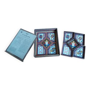 Nain jaune coffret de jeu en bois
