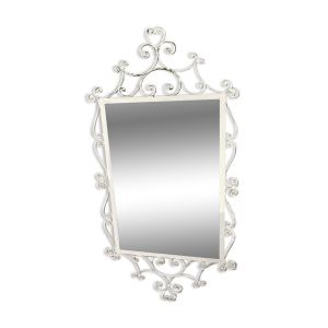 Miroir fer forgé vintage 1960