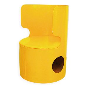 Fauteuil d’enfant éléphant jaune Jean-Louis Avril années 60