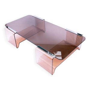 TABLE BASSE MICHEL DUMAS POUR ROCHE BOBOIS, 1970