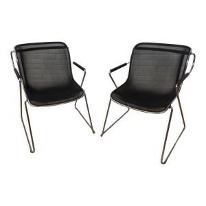 2 chaises Penelope de Charles Pollock