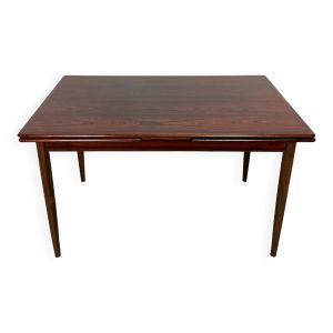 Table à manger danoise en palissandre par Gunni Omann 1960