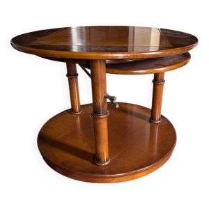 Table basse en merisier