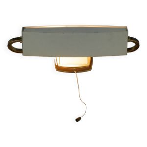 Lampe à pince en laiton, 1950 pour étagère, string