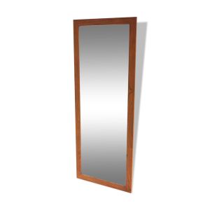Miroir scandinave en palissandre, Suède, 1960, 129cm x 50cm