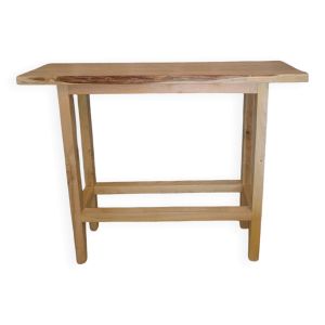 Console en châtaignier