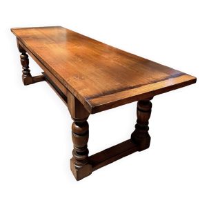 Table de campagne en vieux chêne