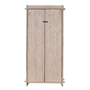 Ankang - Armoire chinoise minimaliste en pin recyclé n°3