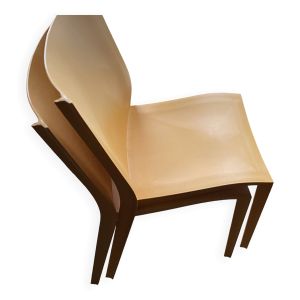 Chaises slick slick Philippe starck