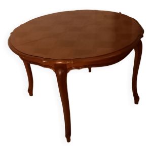 Table ronde avec rallonge