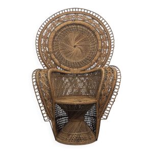 Fauteuil Emmanuelle en rotin
