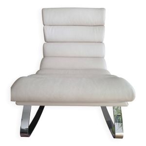 Fauteuil rocking chair cuir