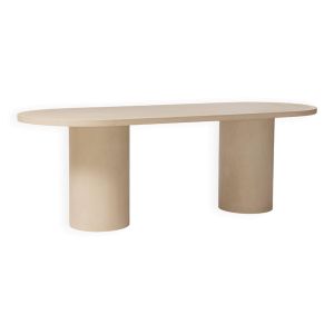 Table à manger naō en beton ciré