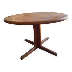 Table scandinave en teck extensible – années 60