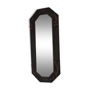 Miroir en bois avec moulure