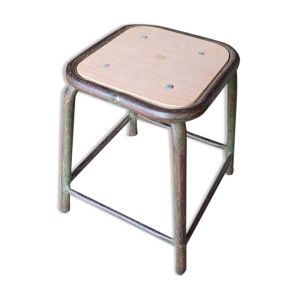 Tabouret écolier vintage 1950/60
