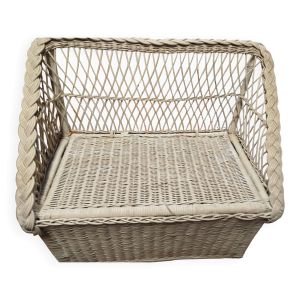 Banc coffre en rotin