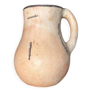 Pichet en terre cuite artisanal