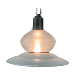 Lustre Holophane 1930 diametre 50 cm holophane