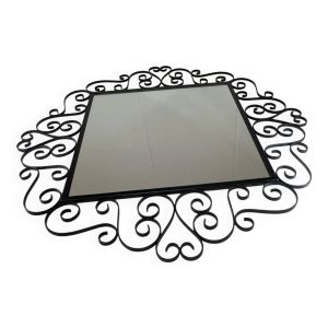 Miroir en fer forgé